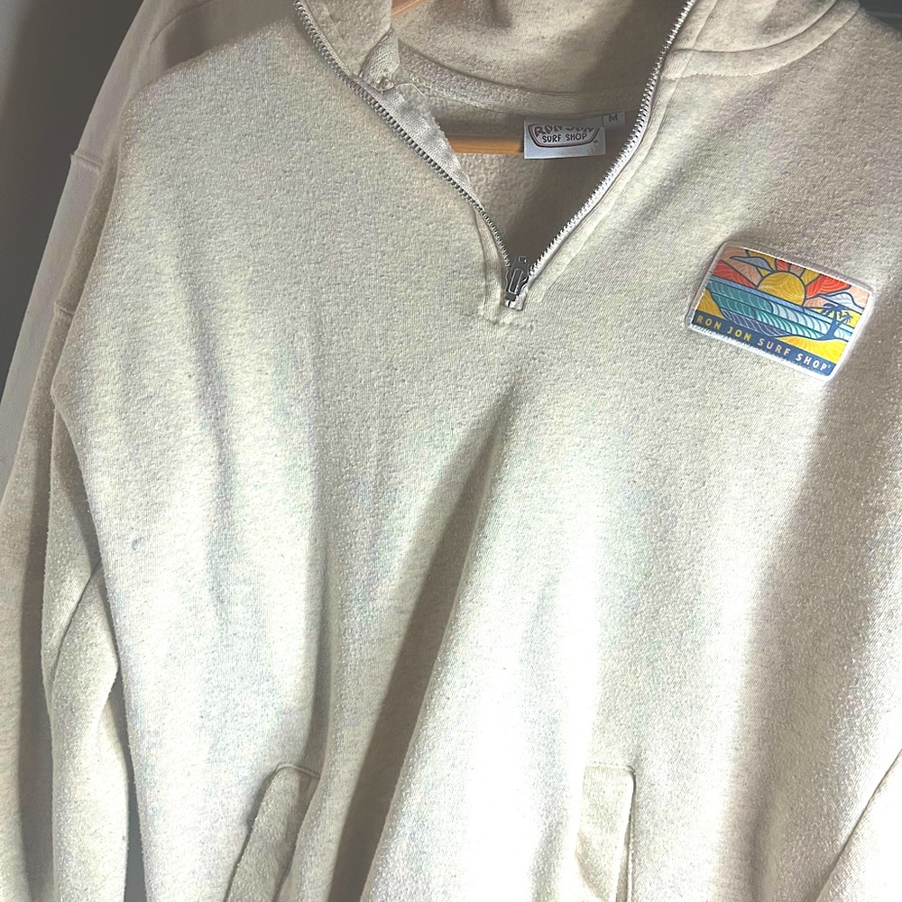 Ron Jon Surf Shop tip up crewneck